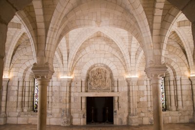 Chapter House, Benedictine Priory of St John, 1150-90 by French School